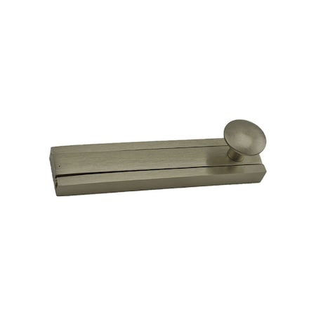 Ives Commercial Solid Brass 3in Modern Surface Bolt Satin Nickel Finish 40B153